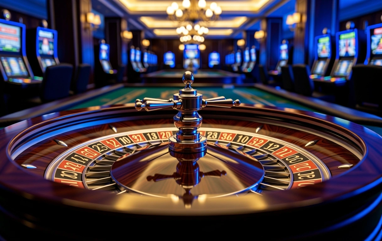 Ambiente de casino premium